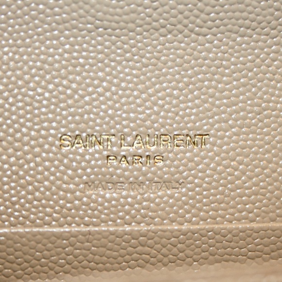 New YSL Saint Laurent Monogram Matelasse Envelope Wallet - Picture 4 of 6